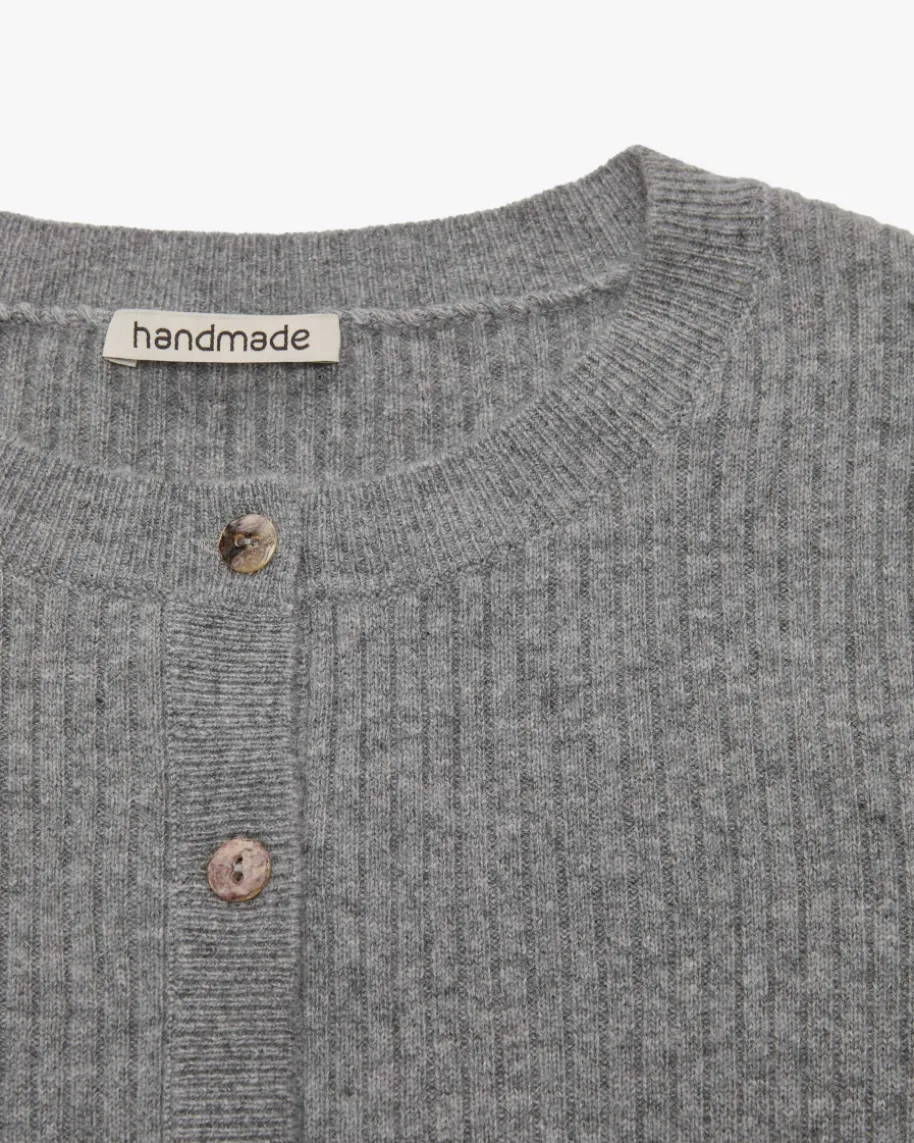 Cashmere-Strickjacke