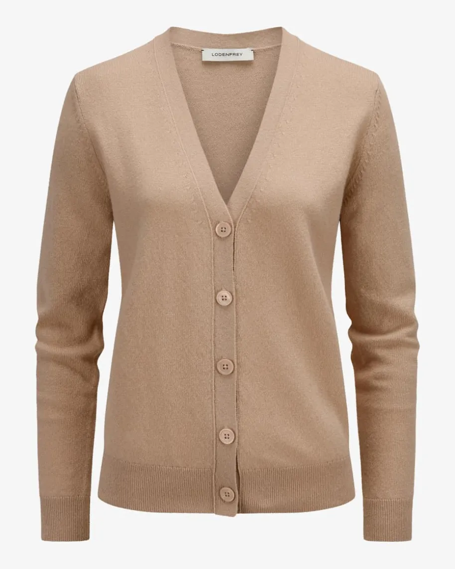 Cashmere-Strickjacke