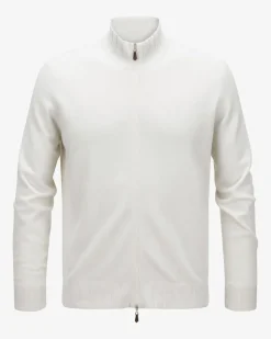 Cashmere-Strickjacke