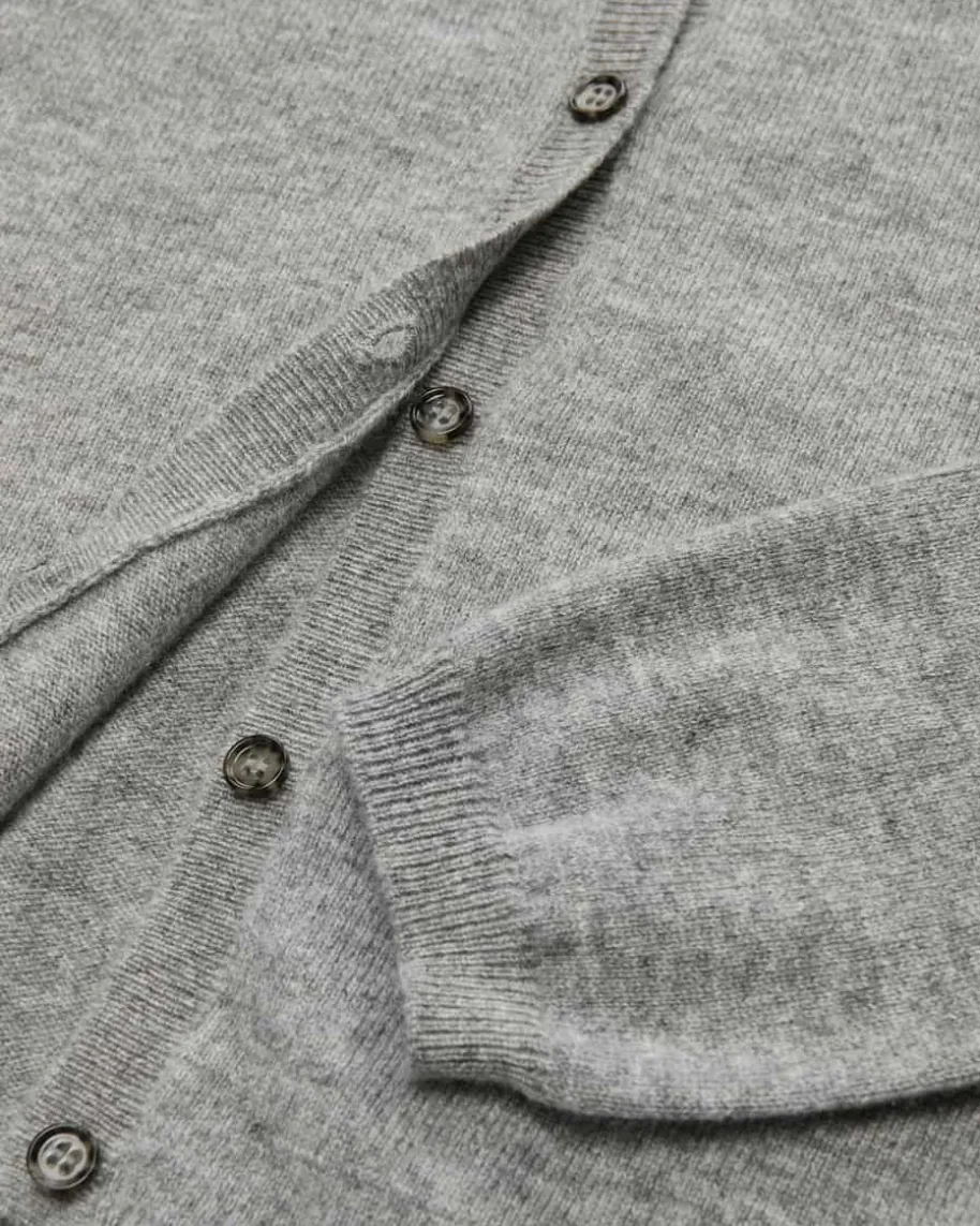 Cashmere-Strickjacke