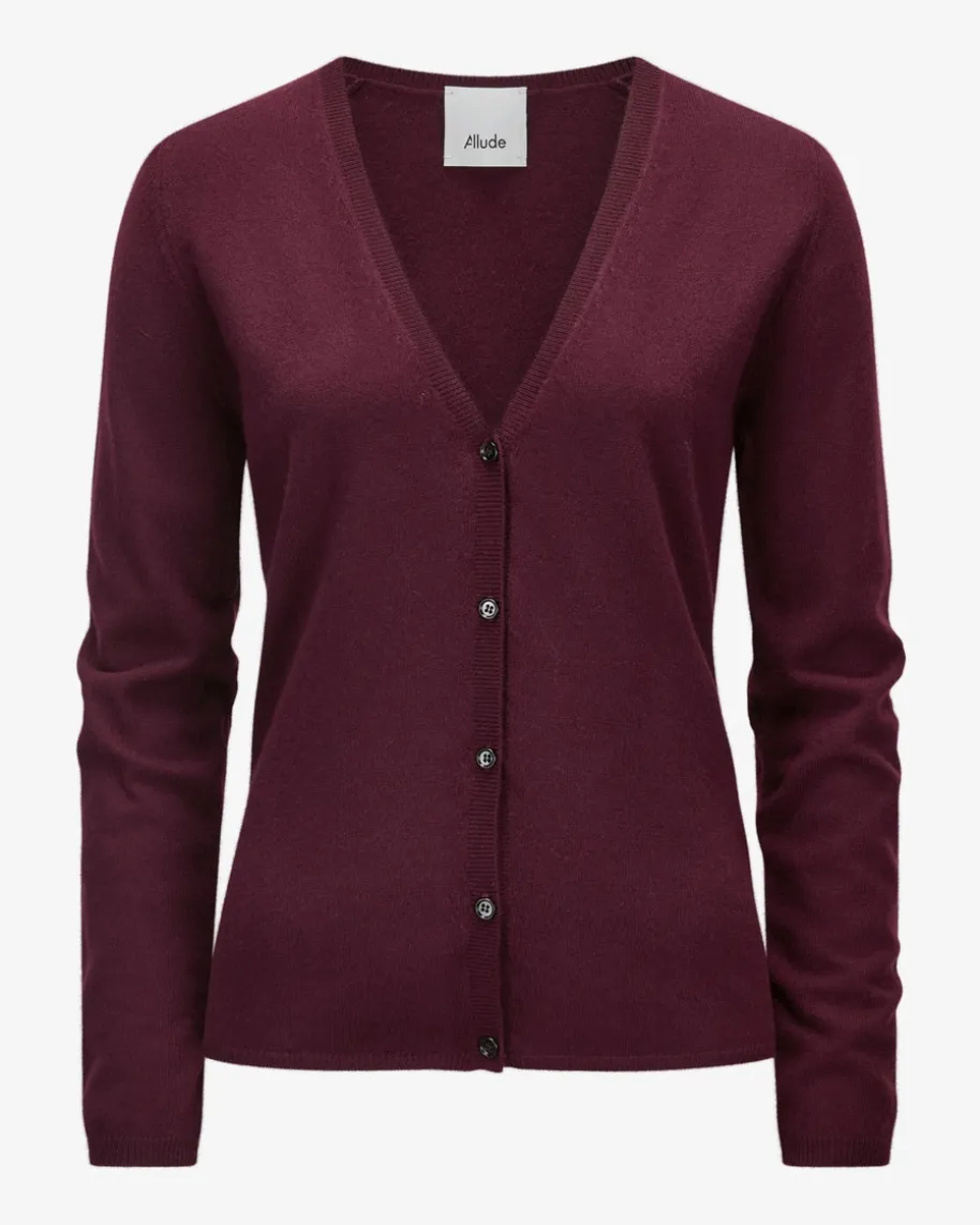 Cashmere-Strickjacke