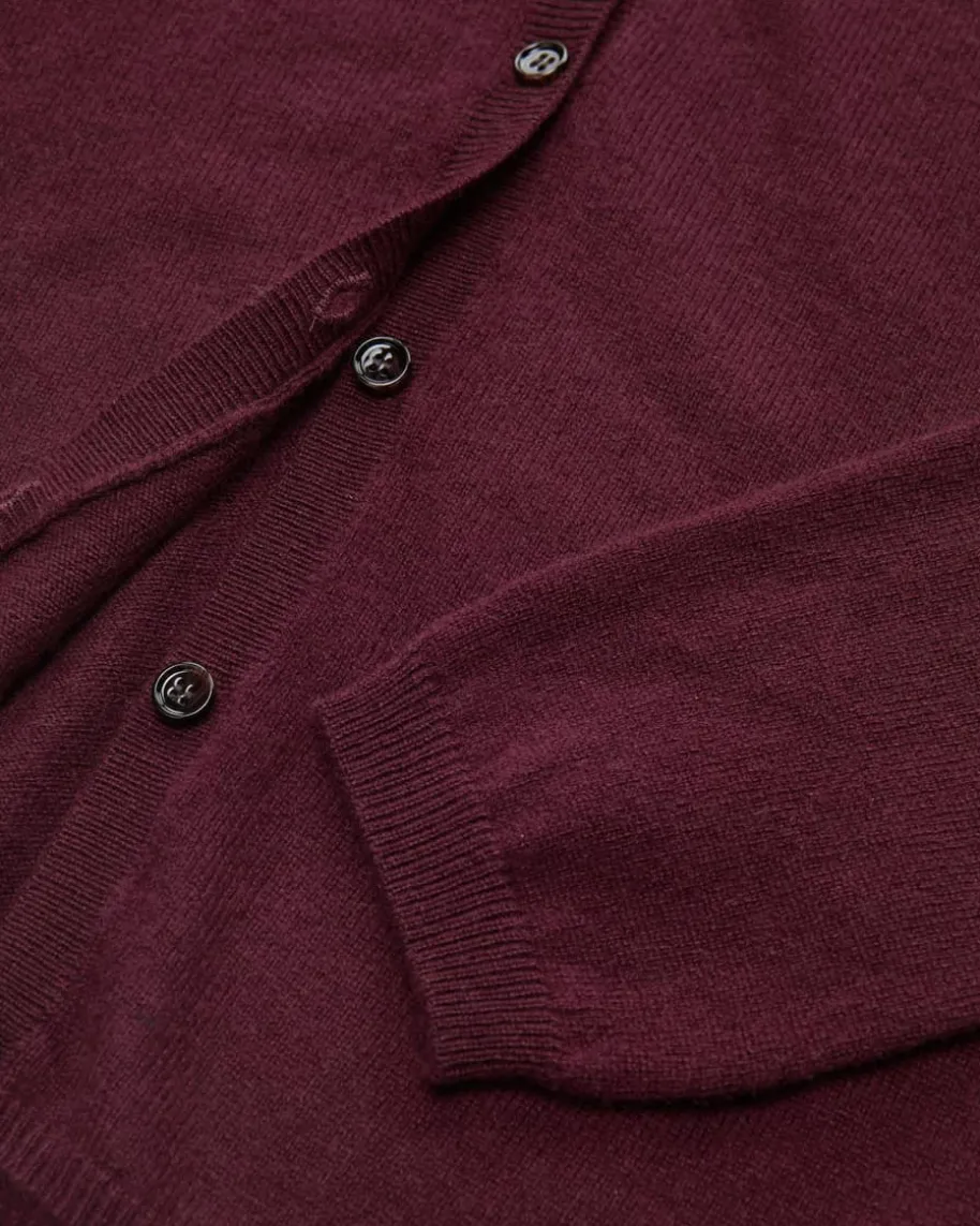 Cashmere-Strickjacke