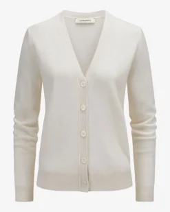 Cashmere-Strickjacke