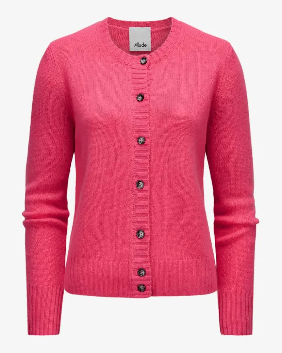 Cashmere-Strickjacke