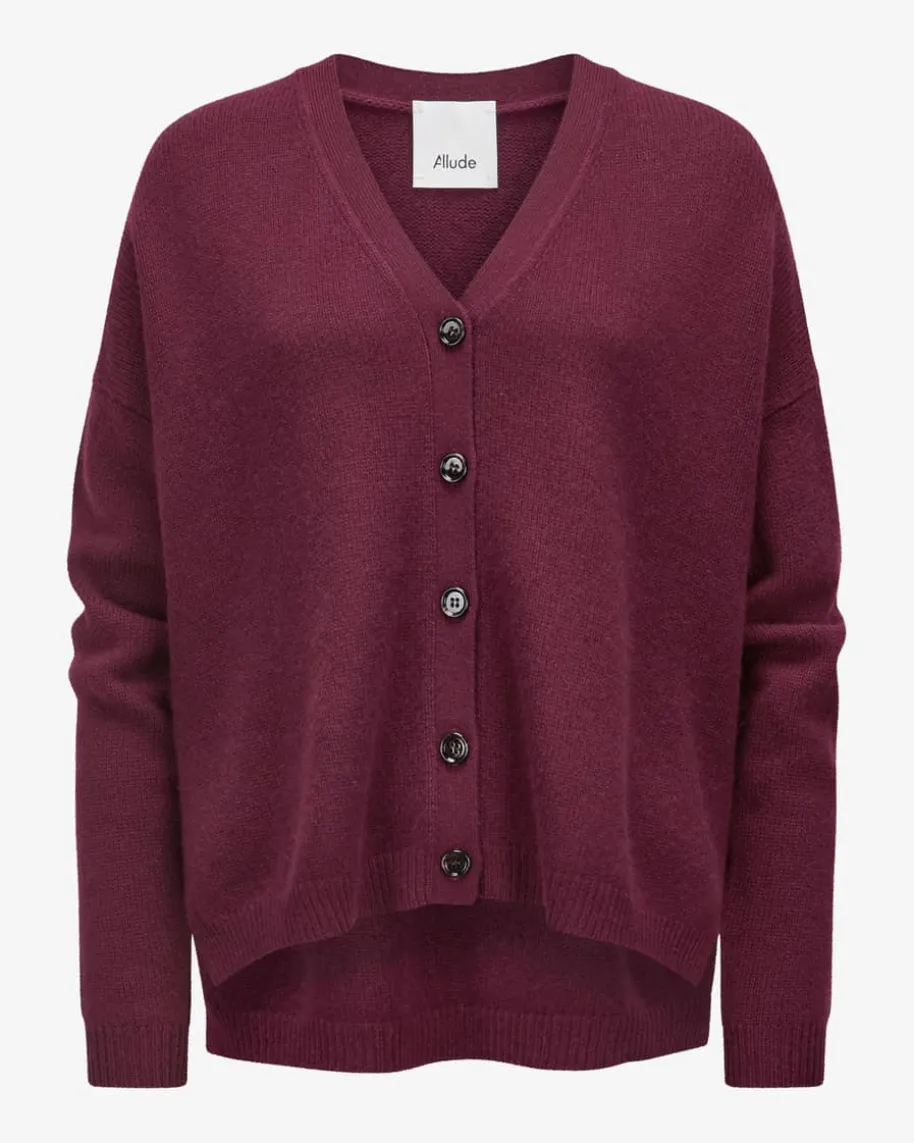 Cashmere-Strickjacke