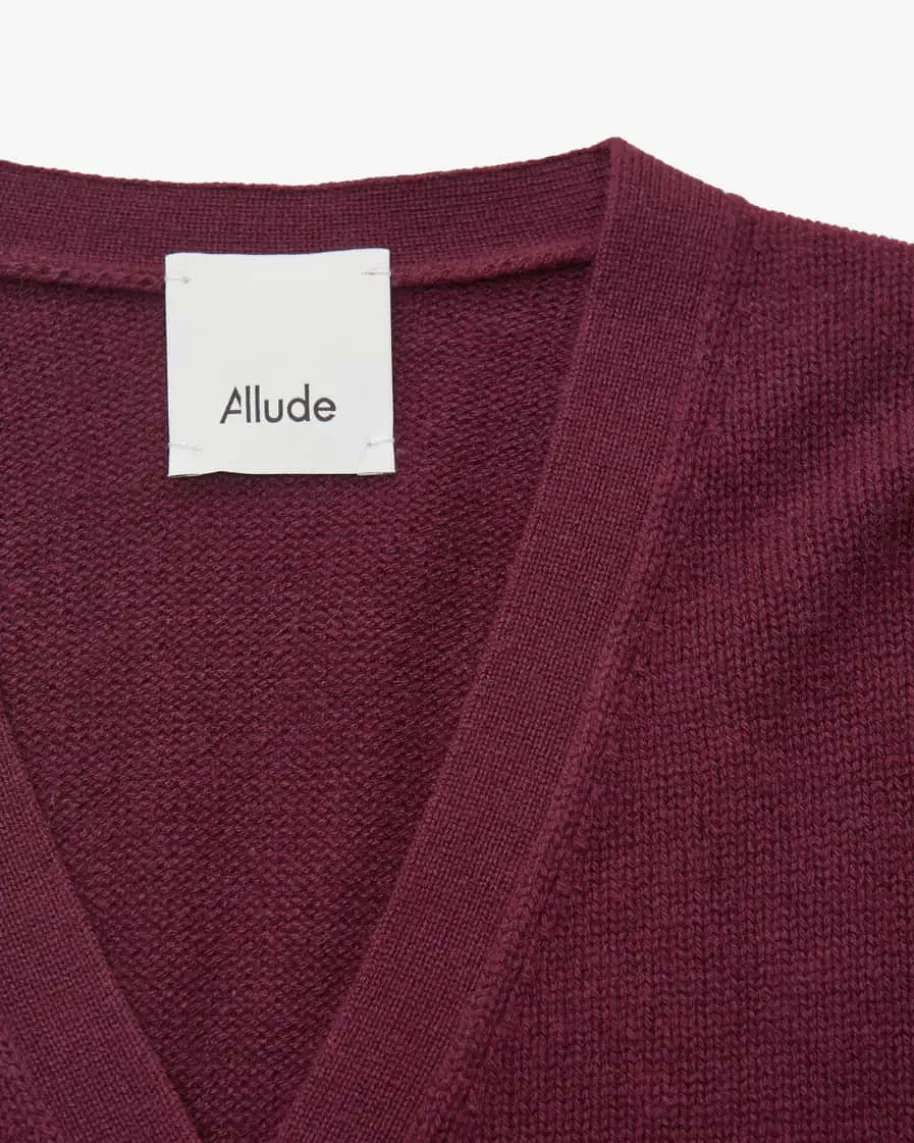 Cashmere-Strickjacke