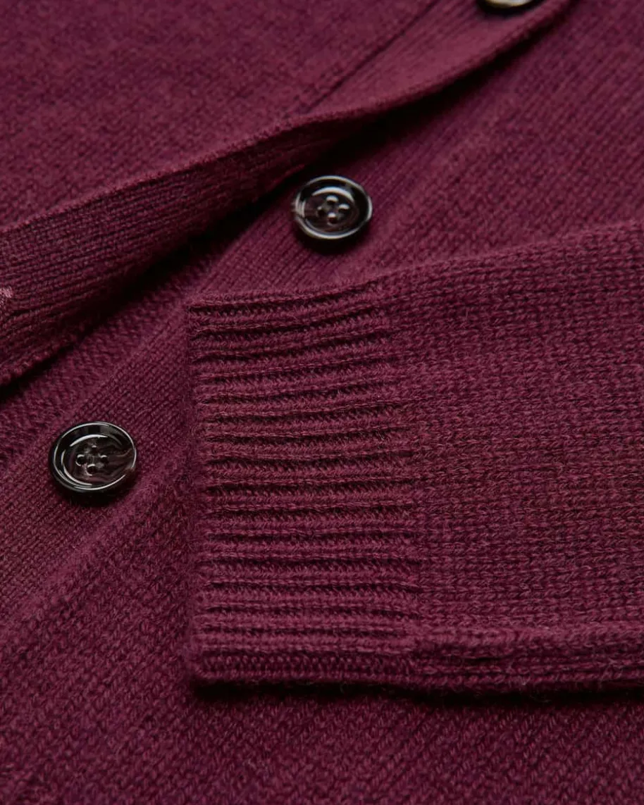 Cashmere-Strickjacke