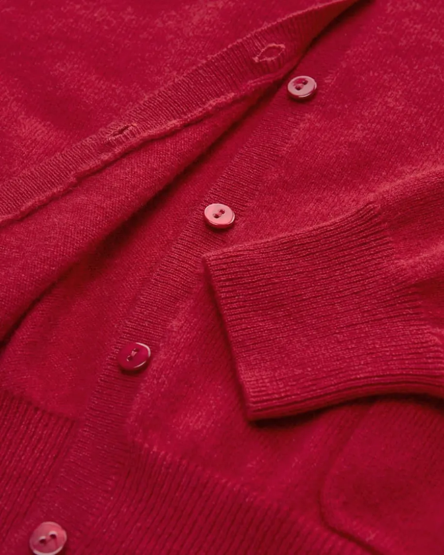 Cashmere-Strickjacke