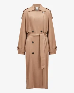 Cashmere-Strickmantel