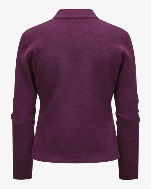 Cashmere-Wende-Strickjacke
