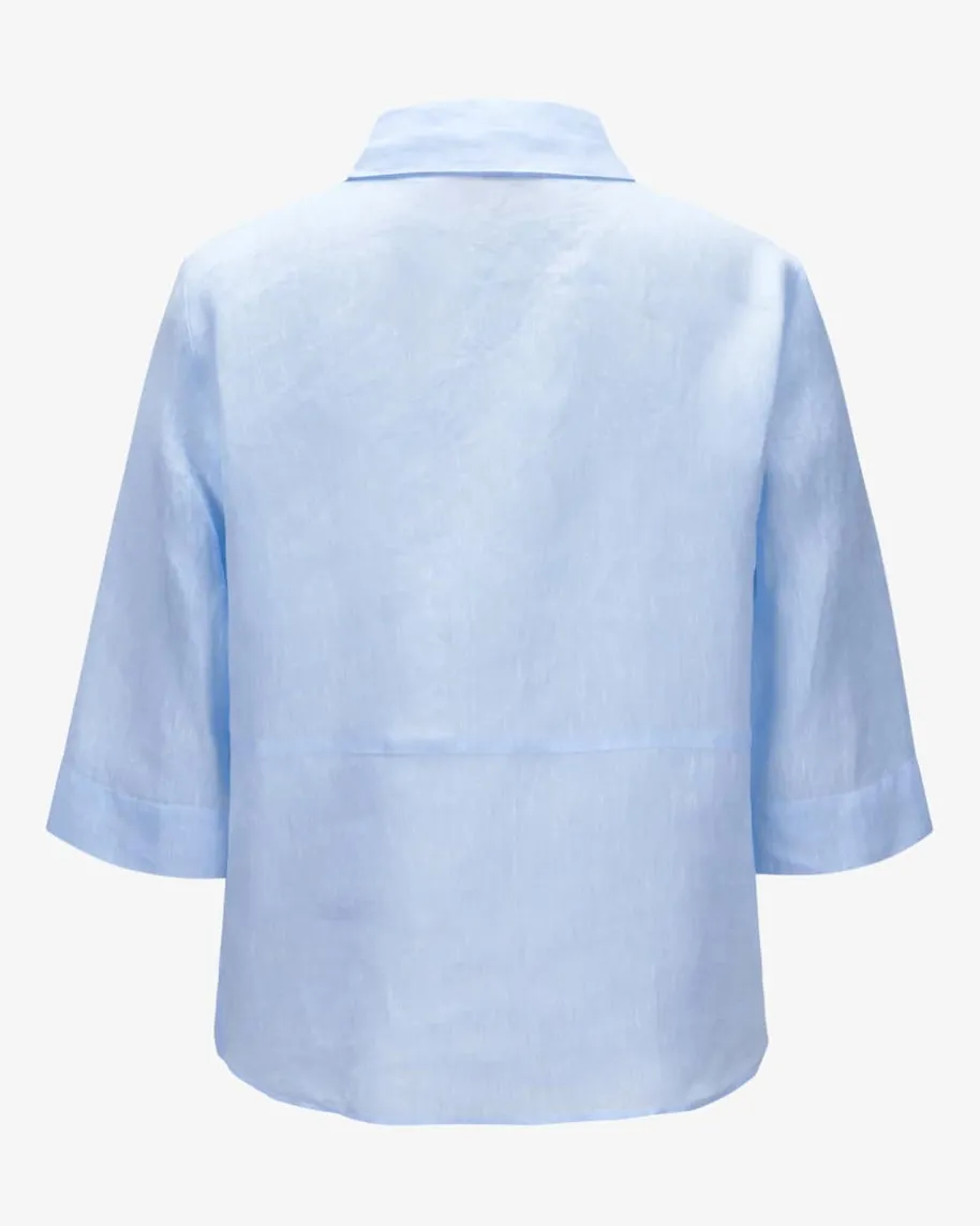 Charty Leinen-Hemdbluse