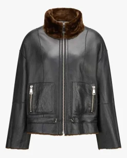 Chloe Wende-Lammfelljacke