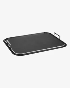 Chrome Leder-Tablett