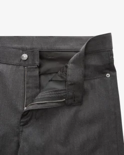 City Hose Slim Fit aus Wolle