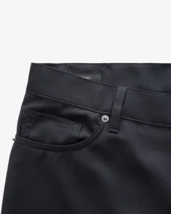 City Hose Slim Fit aus Wolle