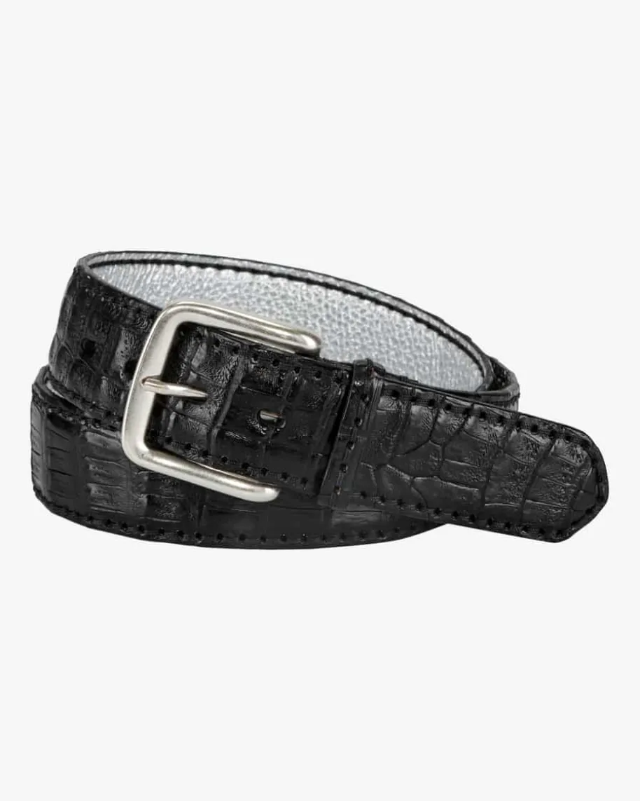 Coda Caimano Krokodilleder-Gürtel
