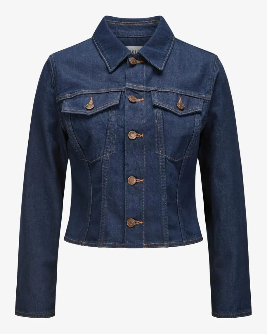 Contoured Jeansjacke