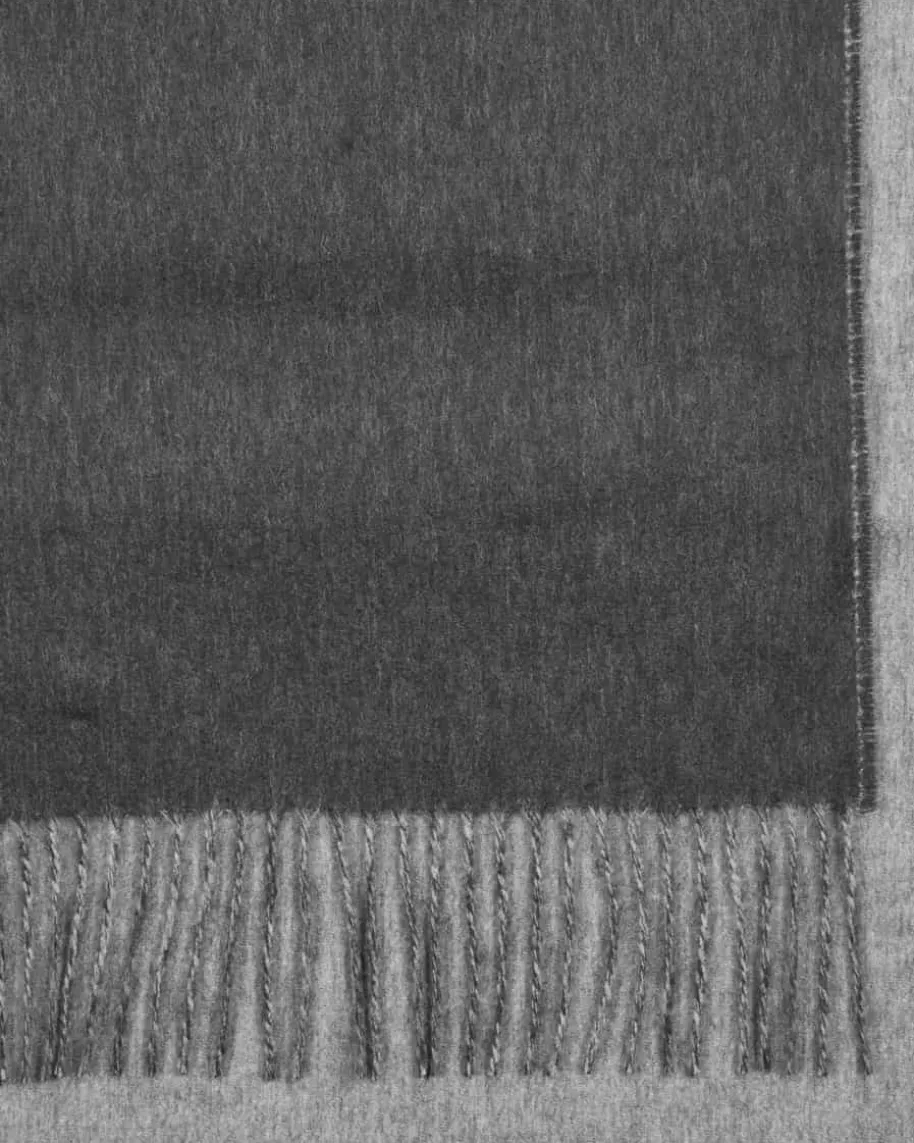 Contrast Cashmere-Schal