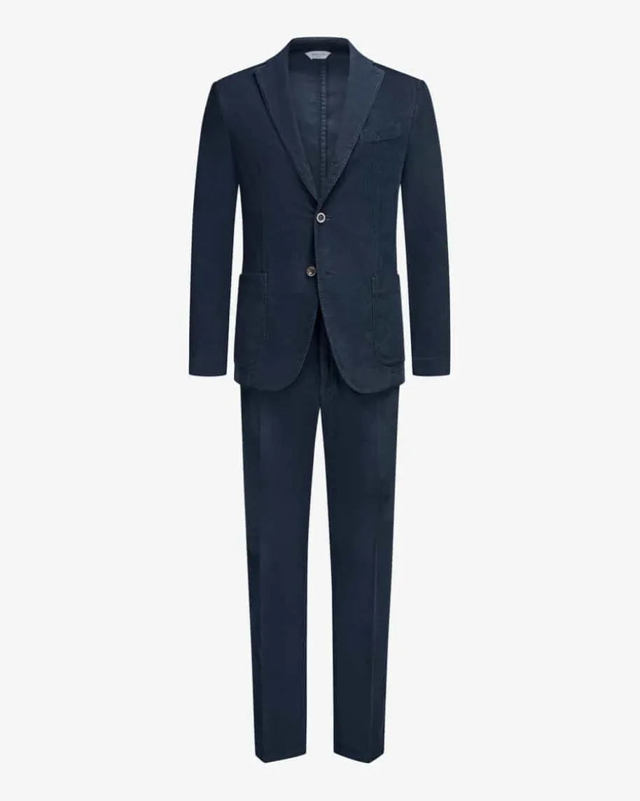 Cord-Anzug aus Baumwoll-Mix