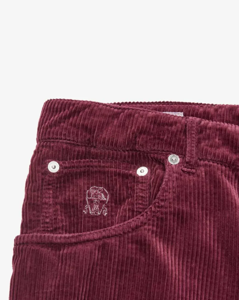 Cordhose aus Baumwolle