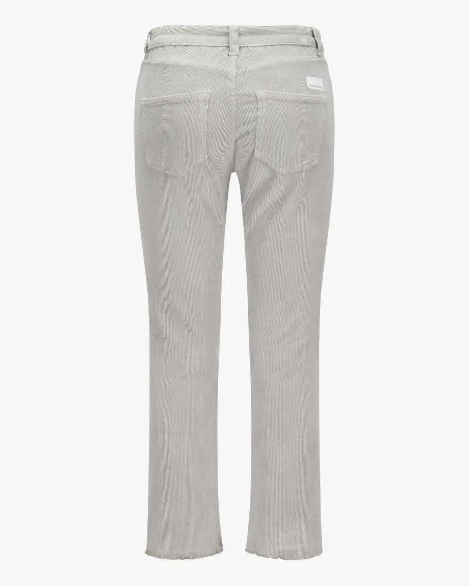 7/8-Cordhose aus Baumwoll-Mix