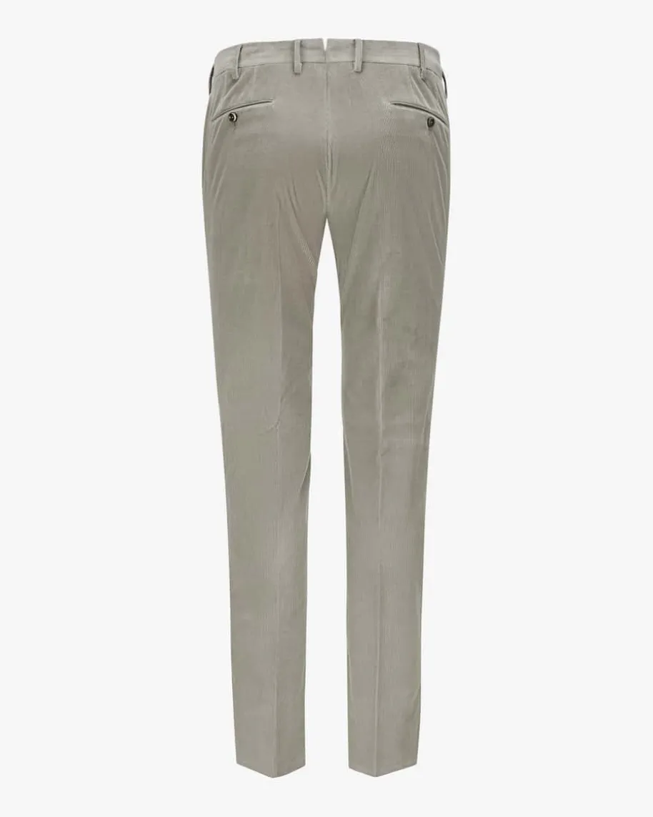Cordhose Slim Fit aus Baumwolle und Elasthan
