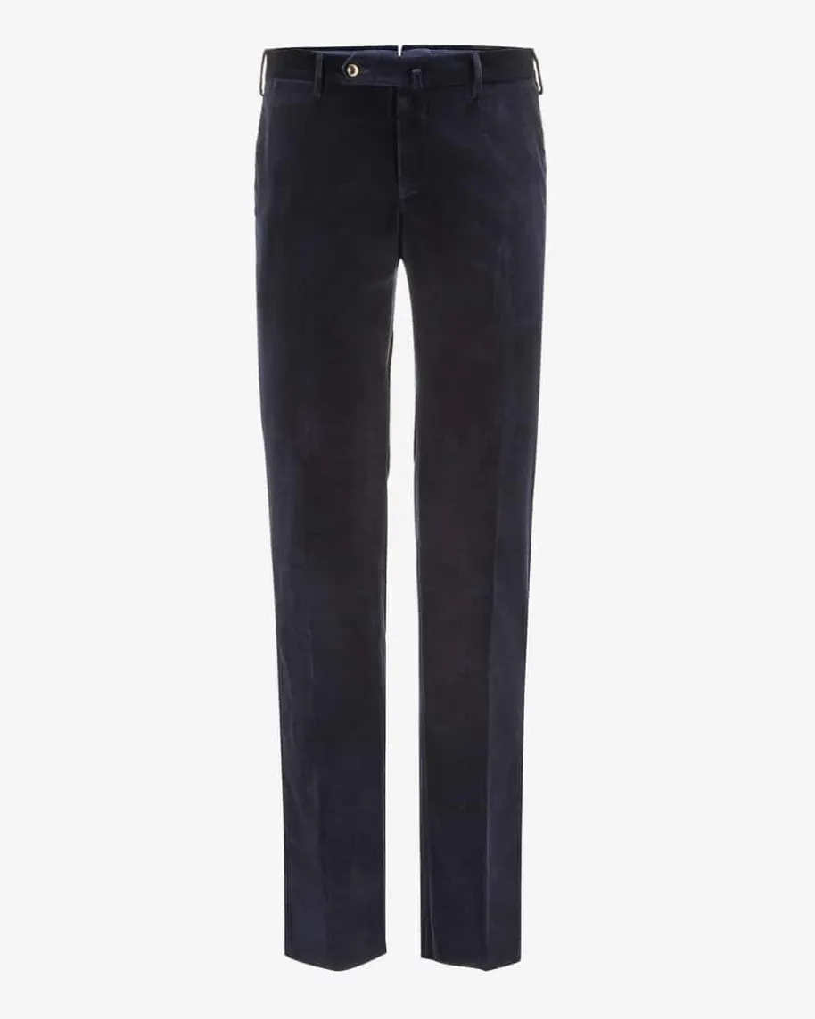 Cordhose Slim Fit aus Baumwolle und Elasthan