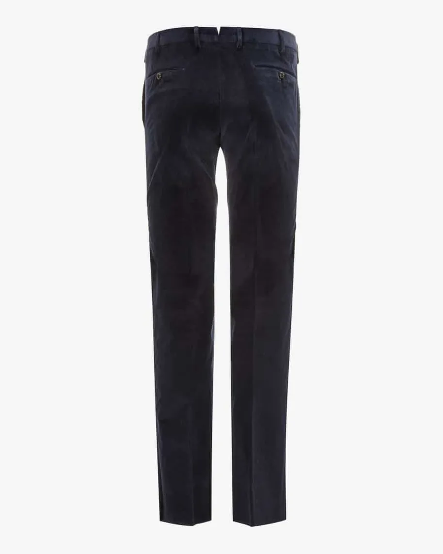 Cordhose Slim Fit aus Baumwolle und Elasthan