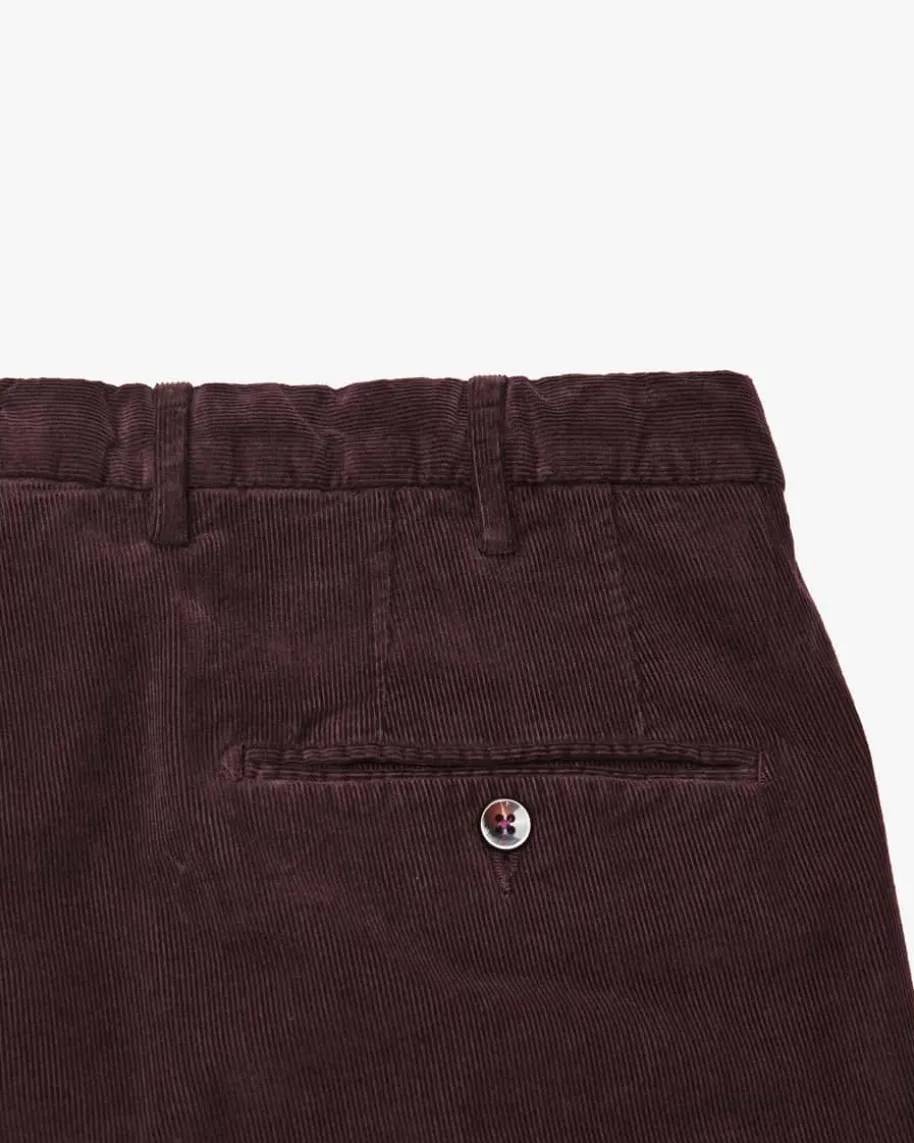 Cordhose Slim Fit aus Baumwolle