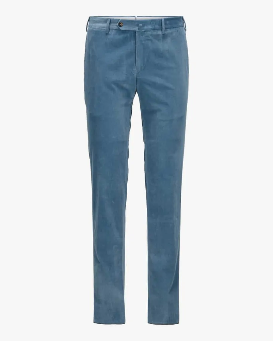 Cordhose Slim Fit aus Baumwolle und Elasthan