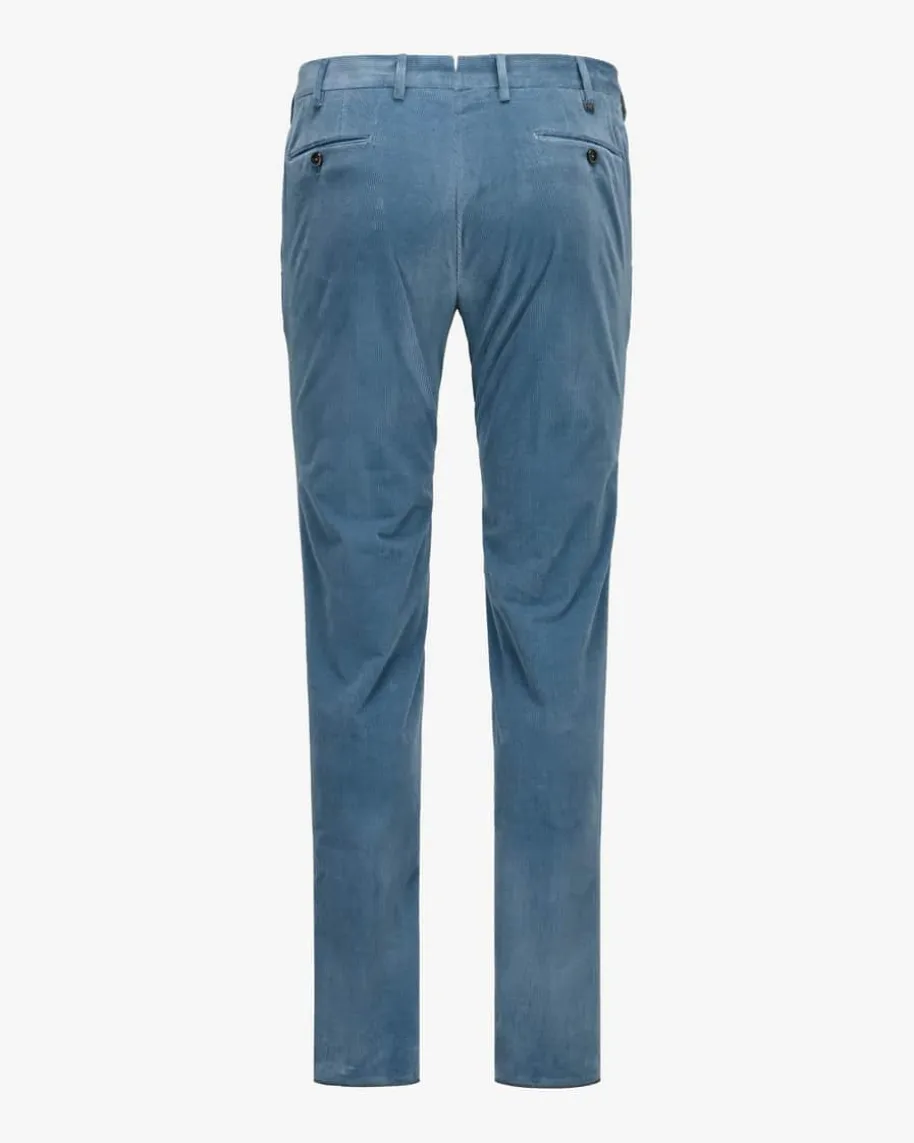 Cordhose Slim Fit aus Baumwolle und Elasthan