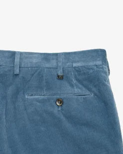 Cordhose Slim Fit aus Baumwolle und Elasthan