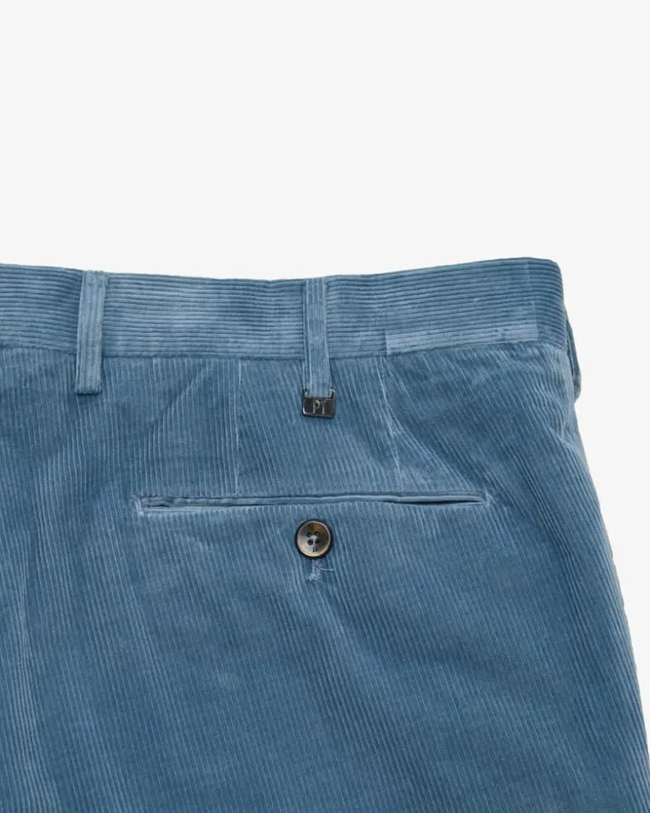 Cordhose Slim Fit aus Baumwolle und Elasthan