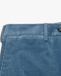 Cordhose Slim Fit aus Baumwolle und Elasthan