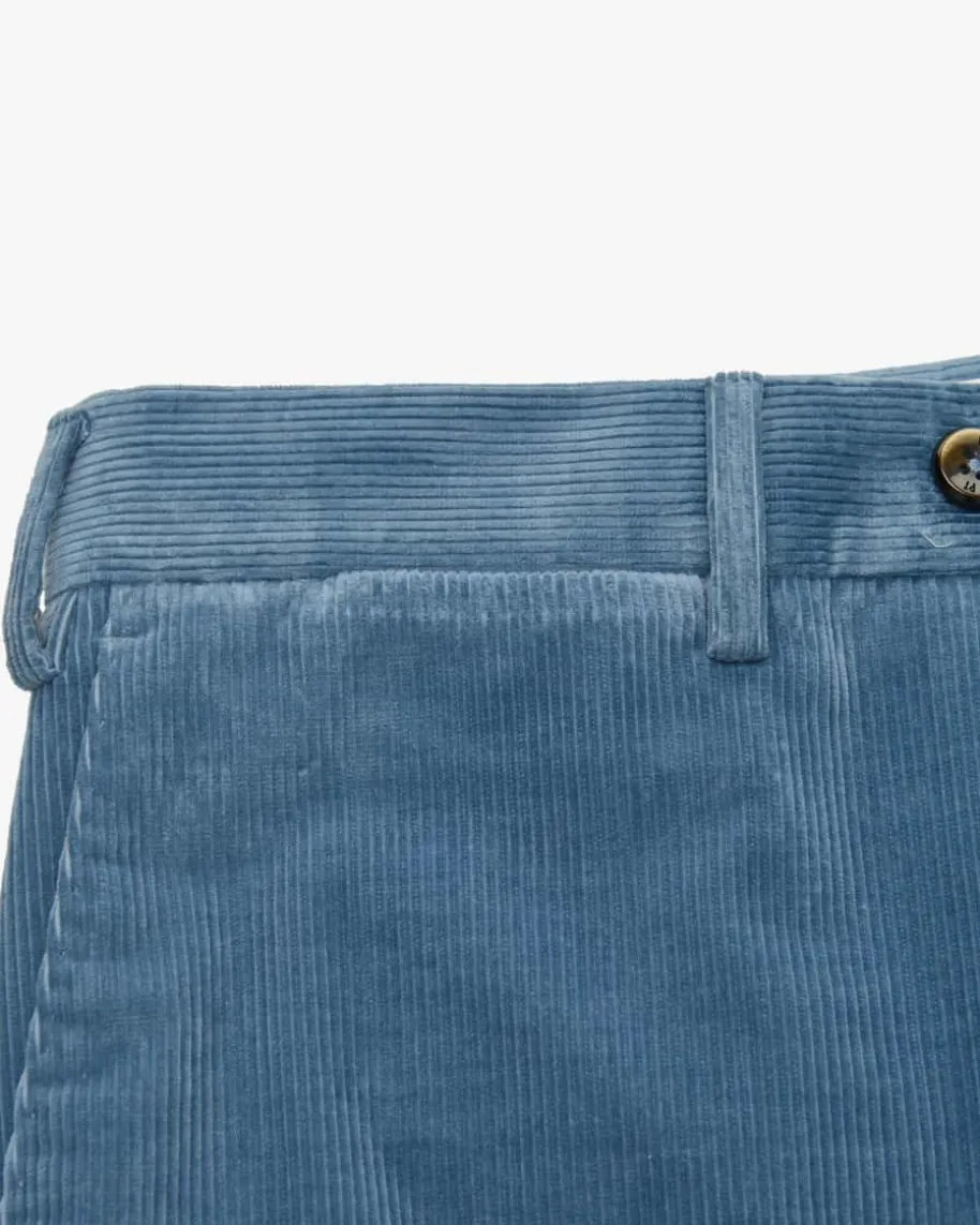 Cordhose Slim Fit aus Baumwolle und Elasthan