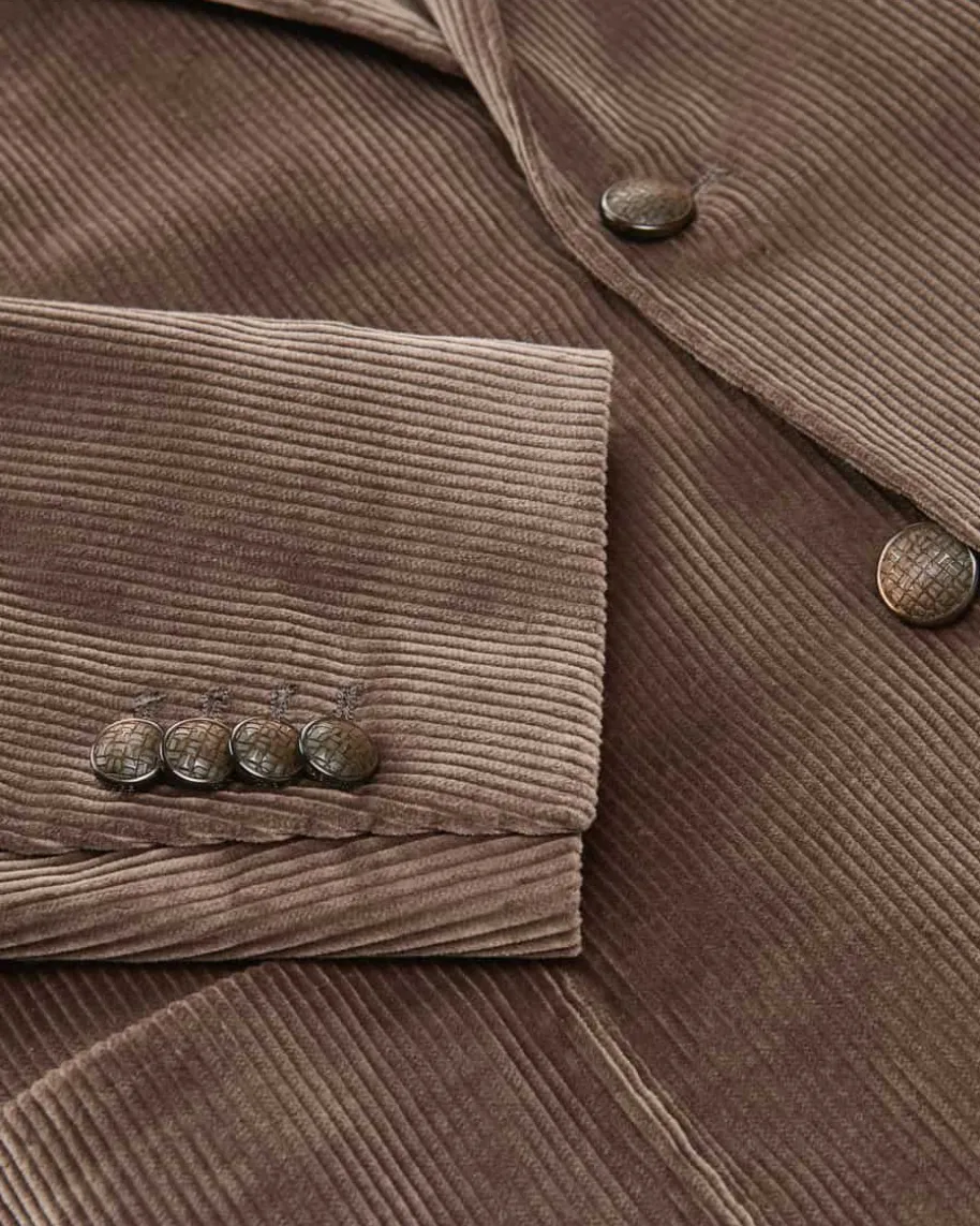 Cord-Sakko aus Baumwolle