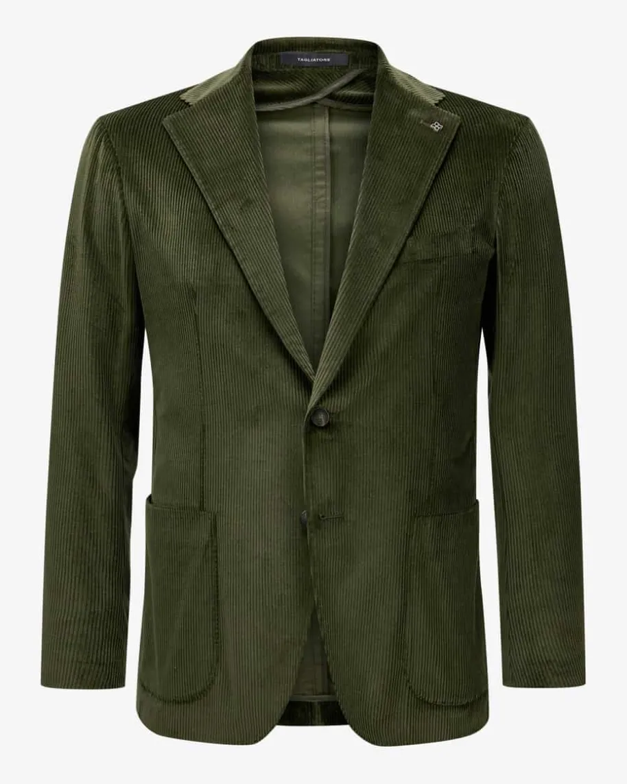 Cord-Sakko aus Baumwolle
