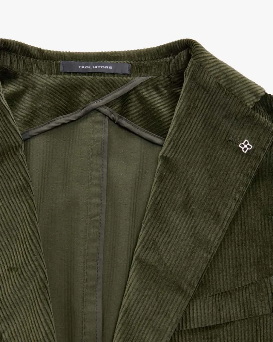 Cord-Sakko aus Baumwolle