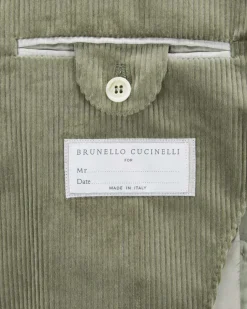 Cord-Sakko aus Baumwolle