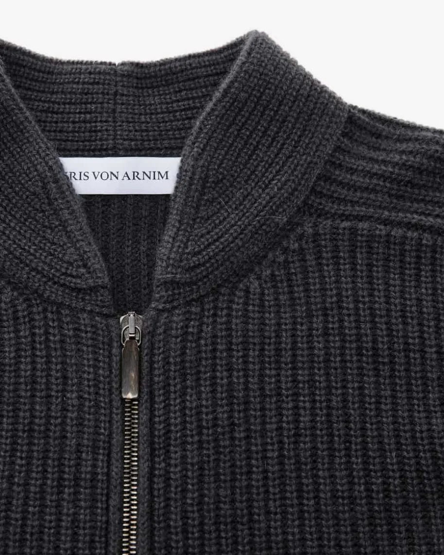 Curt Cashmere-Strickjacke