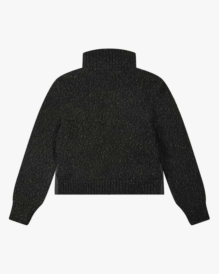 Daunen-Hybrid-Strickjacke