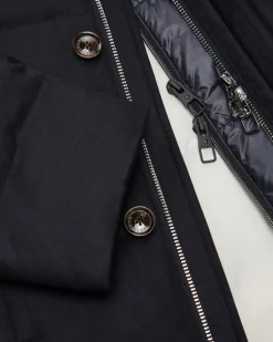 Daunen-Wolljacke