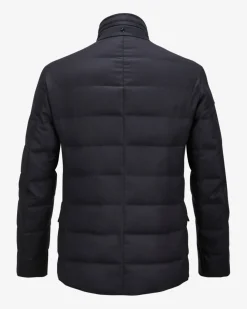 Daunen-Wolljacke