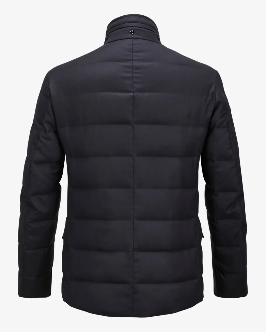 Daunen-Wolljacke