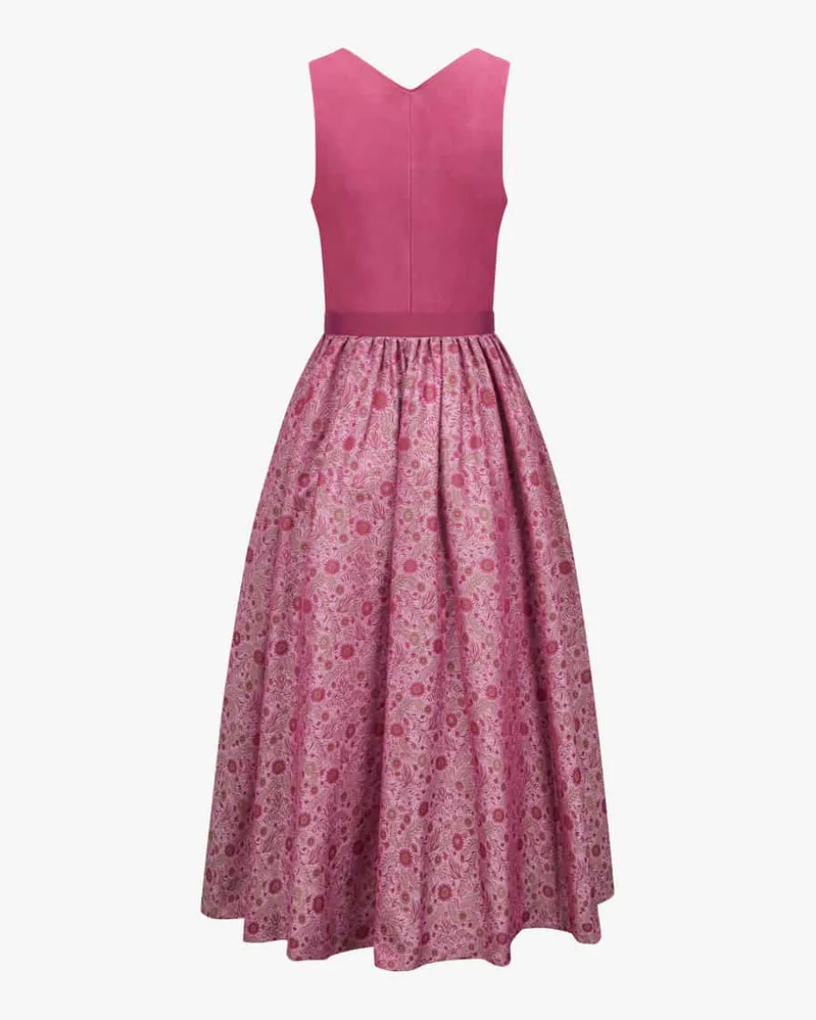 Dirndl lang mit Schürze