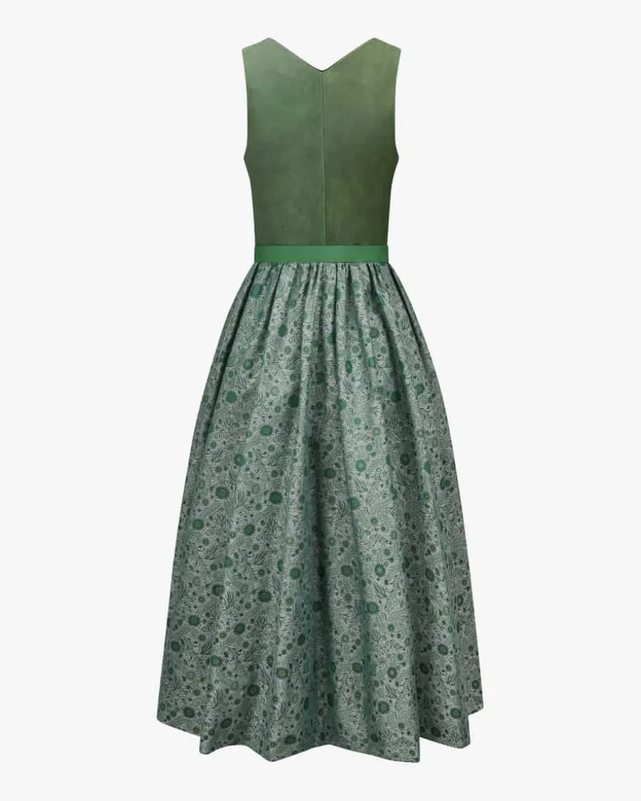 Dirndl lang mit Schürze