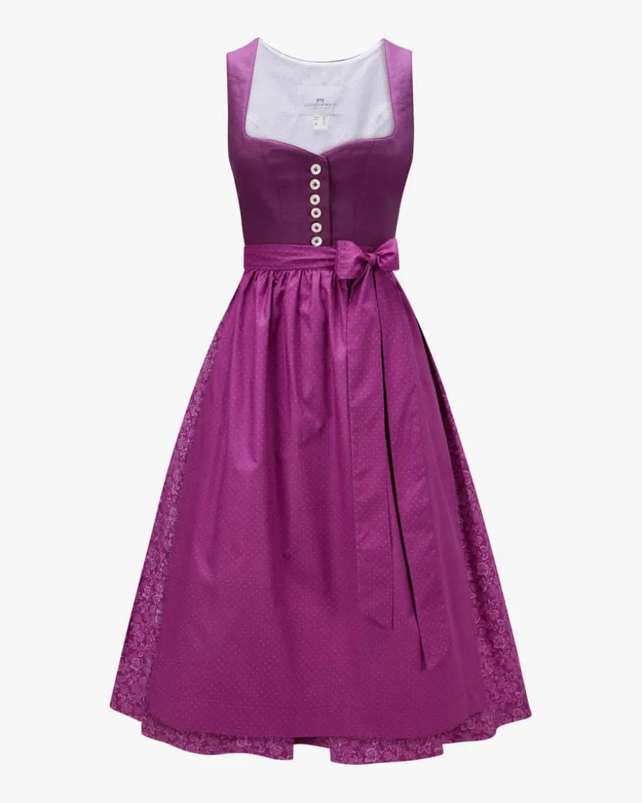 Dirndl lang mit Schürze