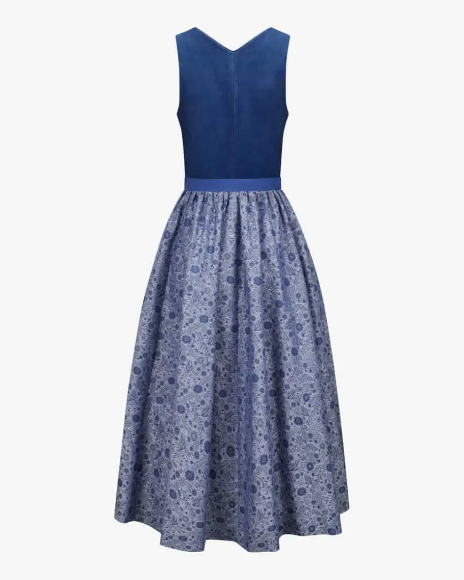 Dirndl lang mit Schürze