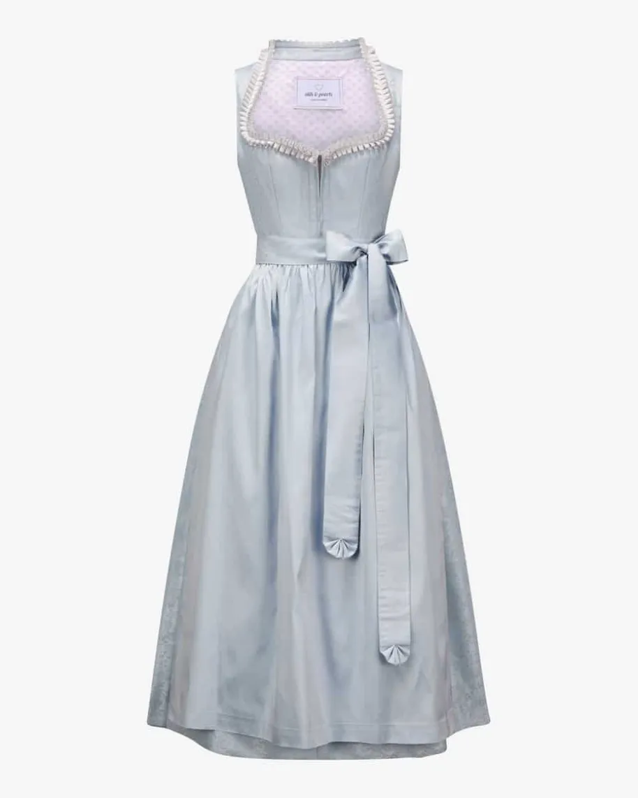 Dirndl lang mit Schürze