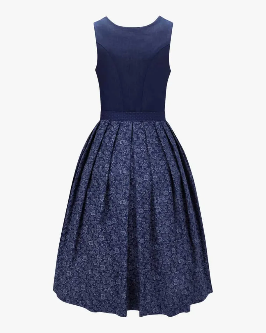 Dirndl lang mit Schürze